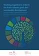 Cover:  Working together to achieve the Paris climate goals and sustainable development: international climate cooperation and the role of developing countries and emerging economies
