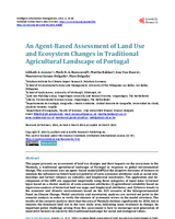 An agent-based assessment of land use and ecosystem changes in traditional agricultural landscape of Portugal
