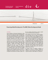 Financing global Development: The BRICS New Development Bank