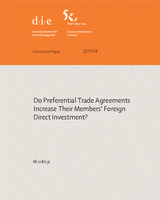 Do preferential trade agreements increase their members’ foreign direct investment?