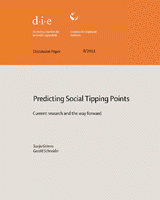 Predicting social tipping points: current research and the way forward