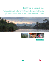 Boletín informativo: estimación del valor económico del sector forestal peruano - más allá de las ideas convencionales