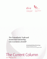 The Transatlantic Trade and Investment Partnership: Geo-economics at work?