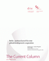 Berlin: cautious launch for new global development cooperation