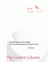 New Measures, new Insights: the Human Development Report 2014