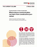 What science communication can learn from constructive journalism
