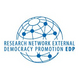 [Translate to English:] Logo: Forschungsnetzwerk Externe Demokratisierungspolitik (EDP)