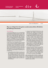 Cover: Analysen und Stellungnahmen 9/2020, "Wege zur erfolgreichen Integration sozialverantwortlicher öffentlicher Beschaffung in Kommunen"