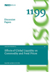 Effects of global liquidity on commodity and food prices