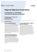 Regional migration governance: contributions to a sustainable international migration architecture