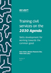 Training civil services on the 2030 Agenda: skills development for working towards the common good