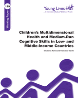 Children’s multidimensional health and medium-run cognitive skills in low- and middle-income countries