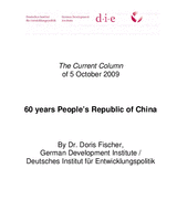 60 years People’s Republic of China