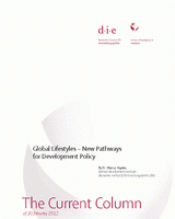 Global lifestyles: new pathways for development policy