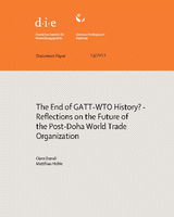 The end of GATT-WTO history? – Reflections on the future of the post-Doha World Trade Organization