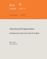 Dissecting aid fragmentation: development goals and levels of analysis