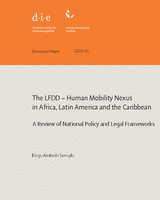 The LFDD – human mobility nexus in Africa, Latin America and the Caribbean: a review of national policy and legal frameworks