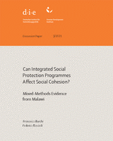 Can integrated social protection programmes affect social cohesion? Mixed-methods evidence from Malawi