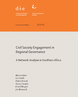 Civil society engagement in regional governance: a network analysis in Southern Africa