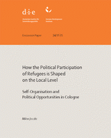 How the political participation of refugees is shaped on the local level: self-organisation and political opportunities in Cologne
