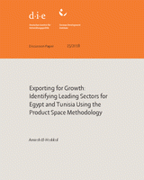 Exporting for growth: identifying leading sectors for Egypt and Tunisia using the Product Space Methodology