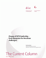 Change of WTO leadership – fresh dynamism for Herculean challenges?
