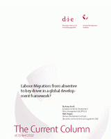 Labour Migration: from absentee to key driver in a global development framework?