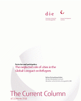The neglected role of cities in the Global Compact on Refugees