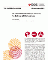 No Sellout of Democracy