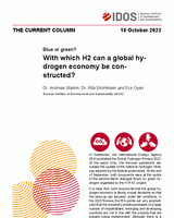 With which H2 can a global hydrogen economy be constructed?