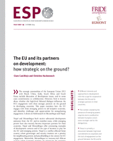 The EU and its partners on development: how strategic on the ground?