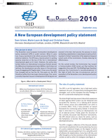A new European development policy statement